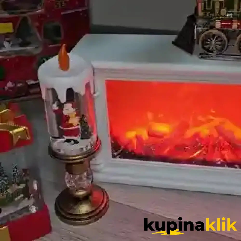 Ambijentalni LED kamin 63x12x21.8cm