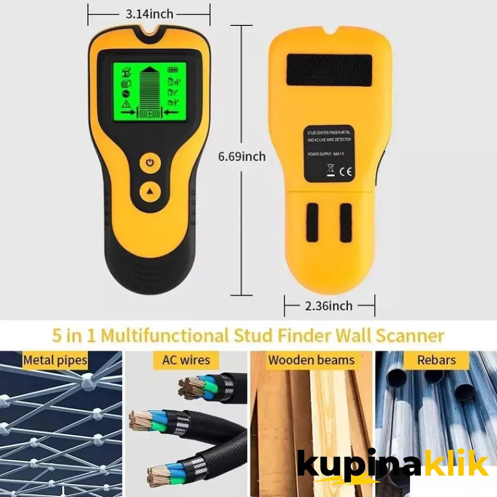 Detektor kablova i materijala u zidu