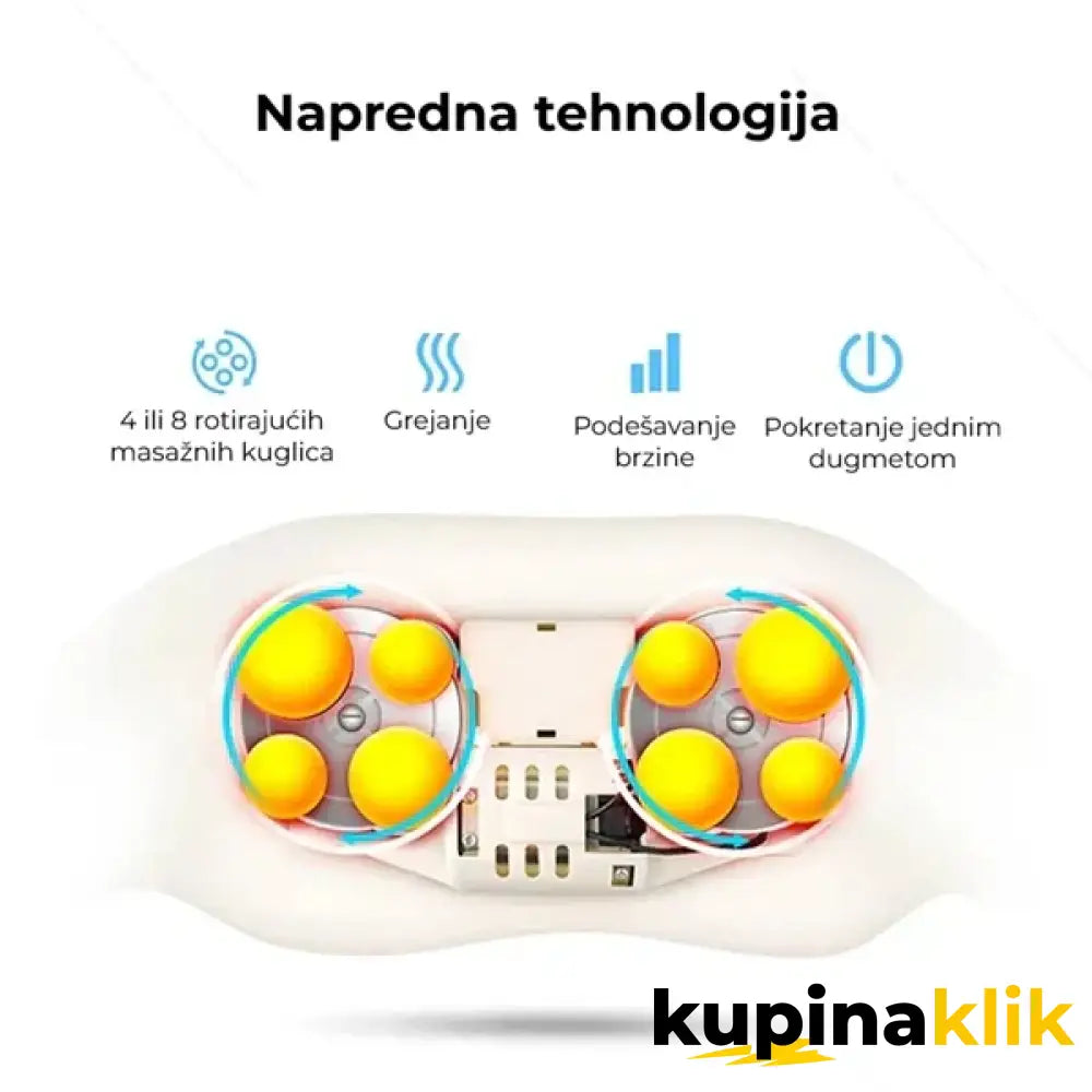 Šijacu masažer za vrat ramena i leđa