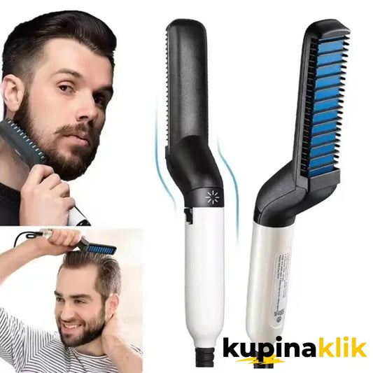 2 u 1 električni češalj za muškarce