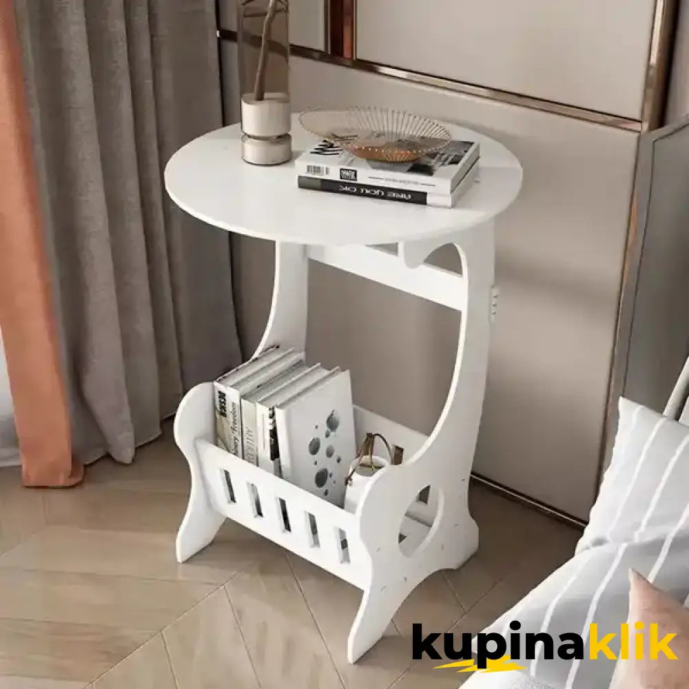 2 u 1 mini stočić sa dodatkom za odlaganje časopisa