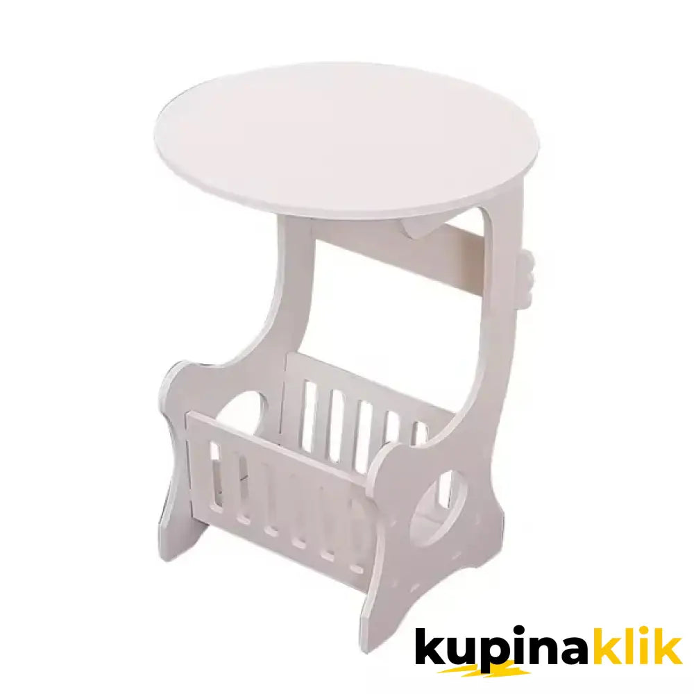 2 u 1 mini stočić sa dodatkom za odlaganje časopisa