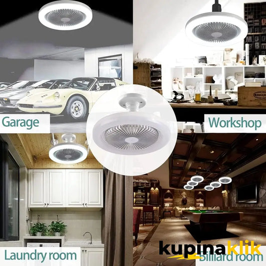 2 u 1 - Ventilator i svetlo