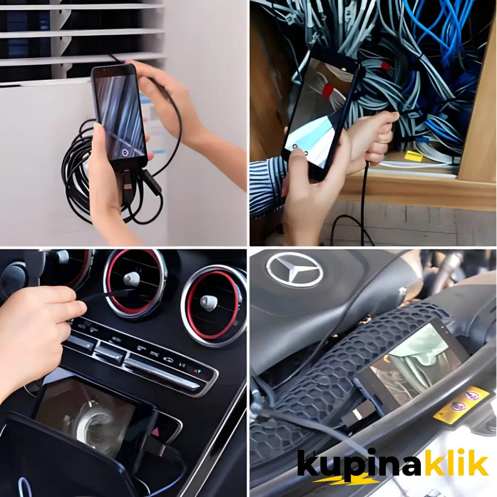 3-u-1 Endoskop s Kamerom