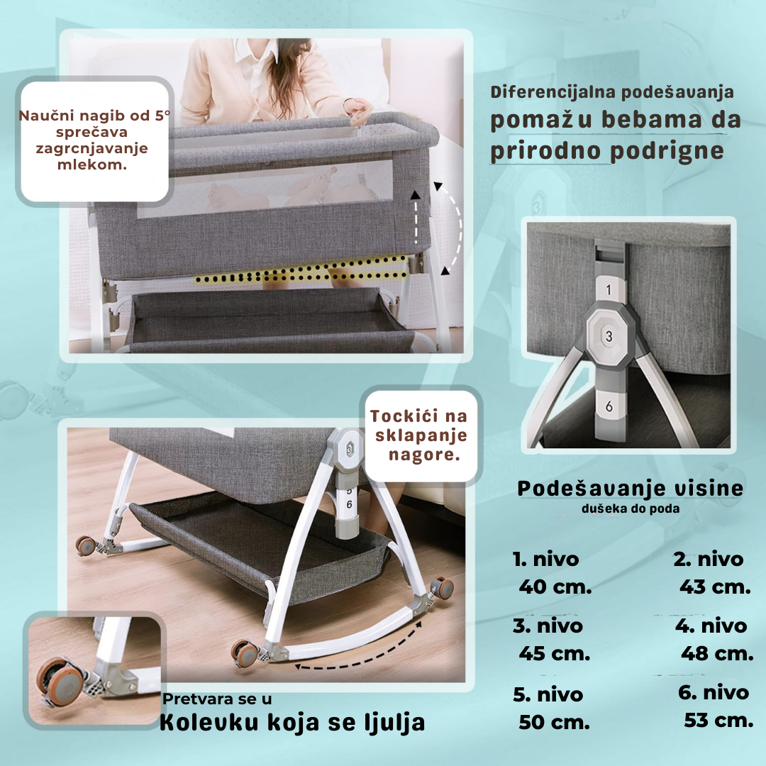 6u1 Multifunkcionalni Krevetac