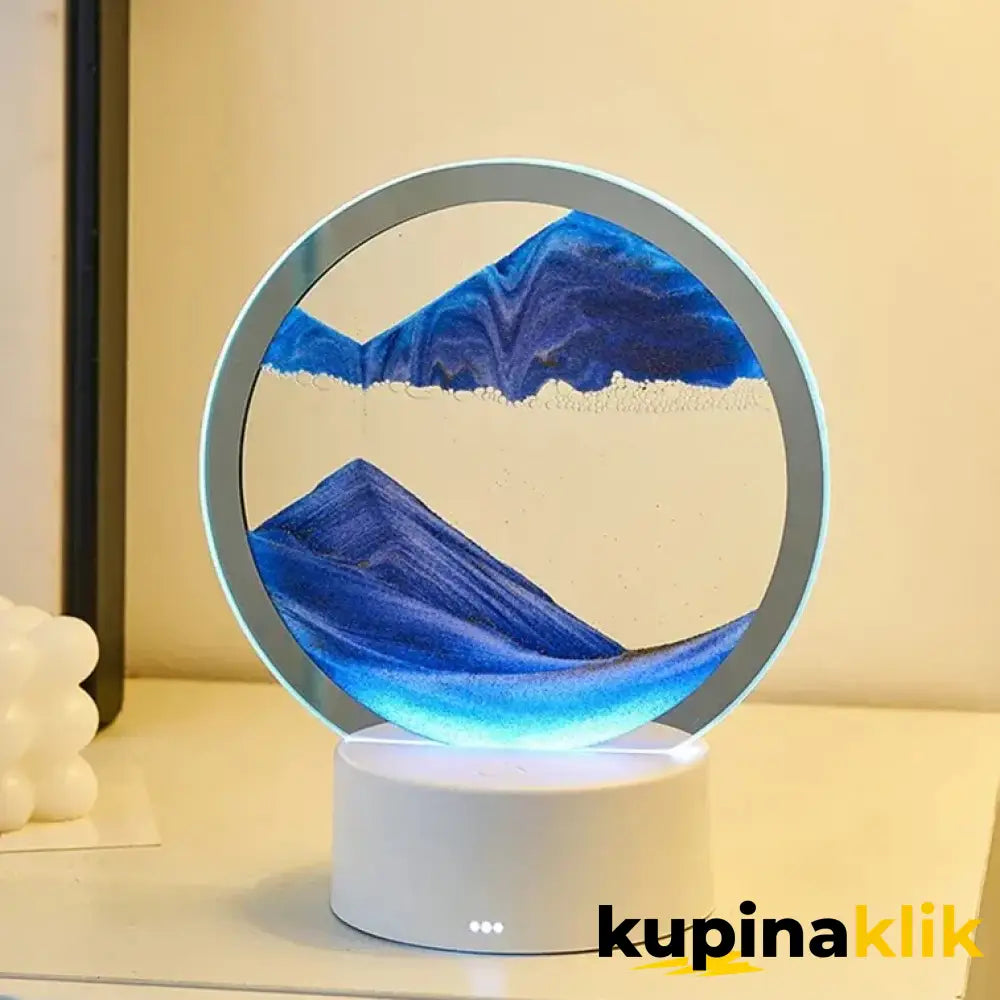 3D Peščana LED lampa