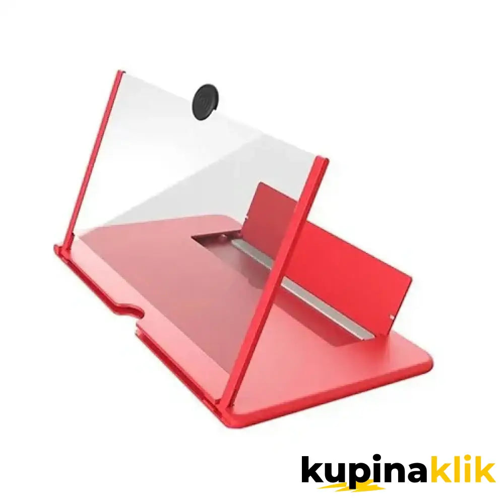 3D uveličavajuci ekran Crvena