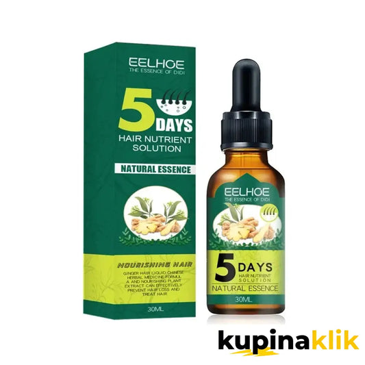 5 Days Ulje Za Bolji Volumen i Brži Rast Kose (1 + 1 Gratis)