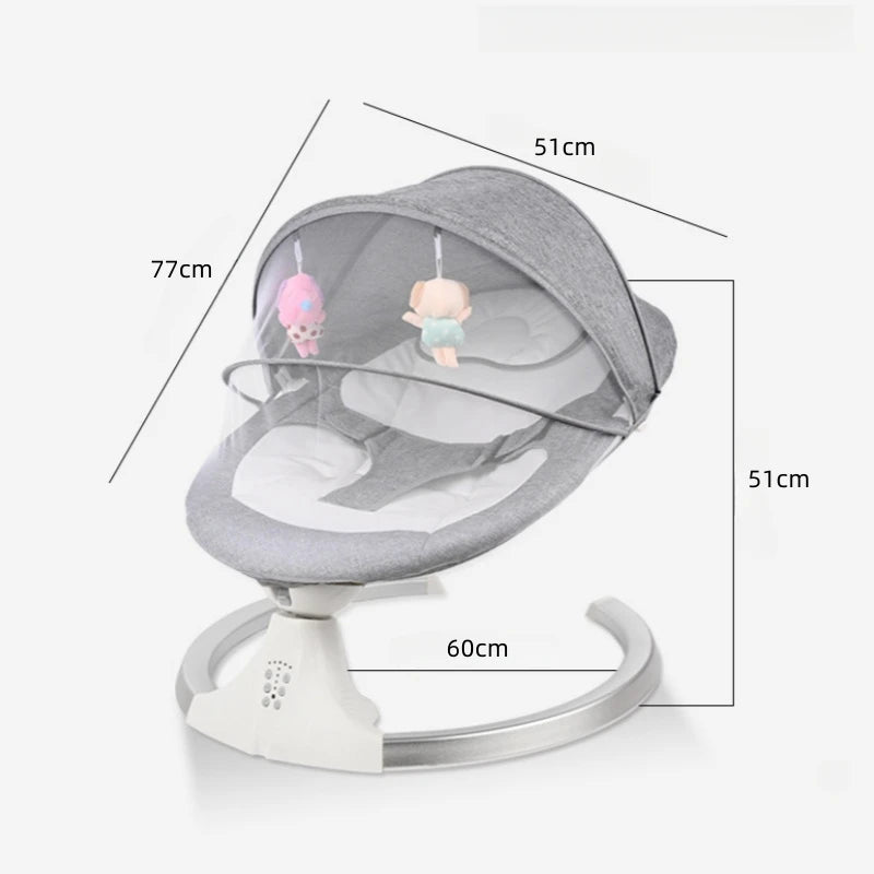 Pametna električna ljuljaška za bebe 👶✨