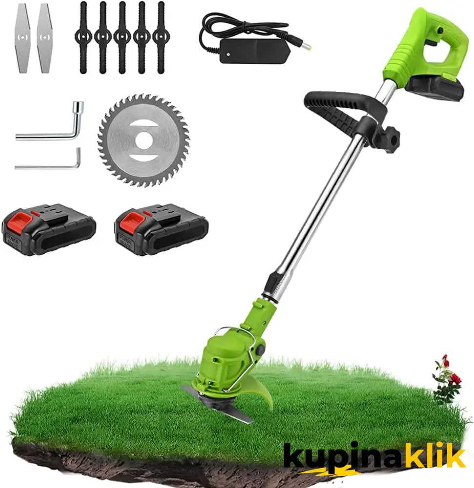 Aku Trimer za Travu + 2 Baterije