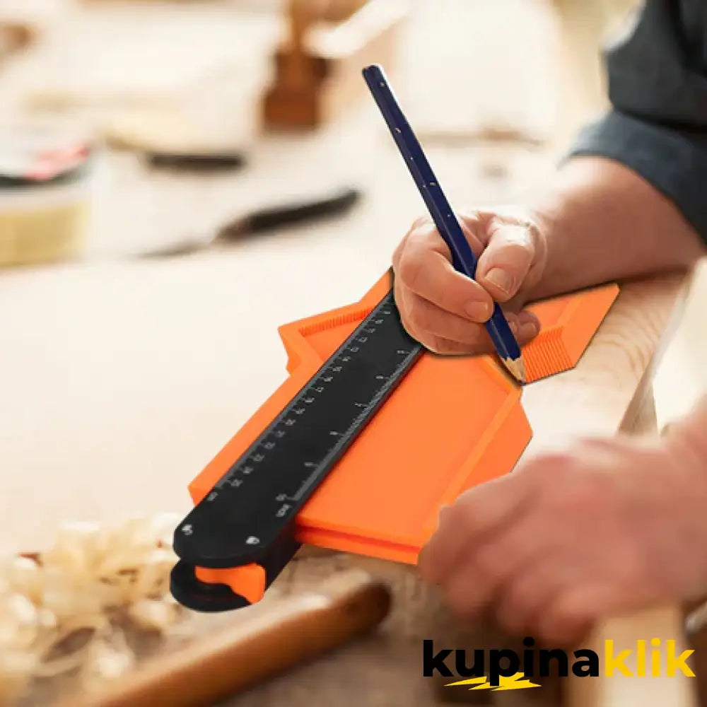 Alat Lenjir Šablon za Prenos Kontura Oblika Uglova