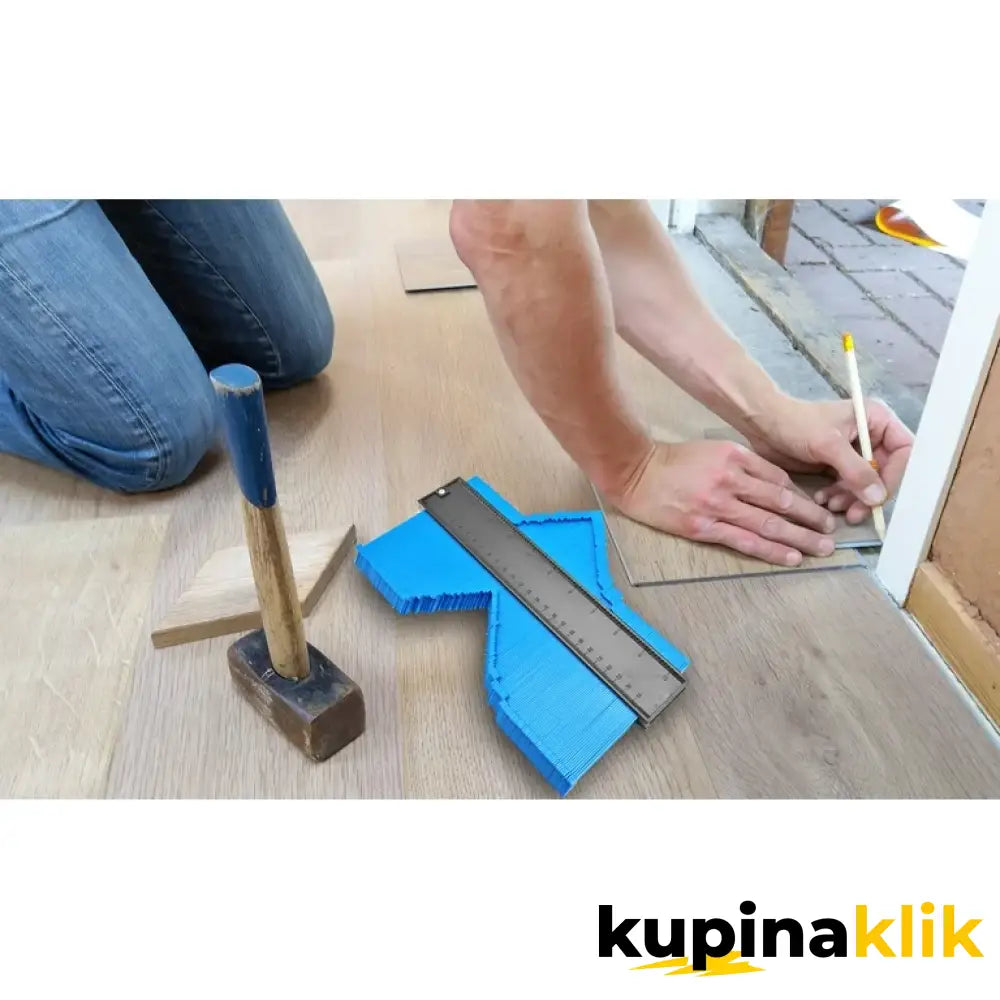 Alat Lenjir Šablon za Prenos Kontura Oblika Uglova