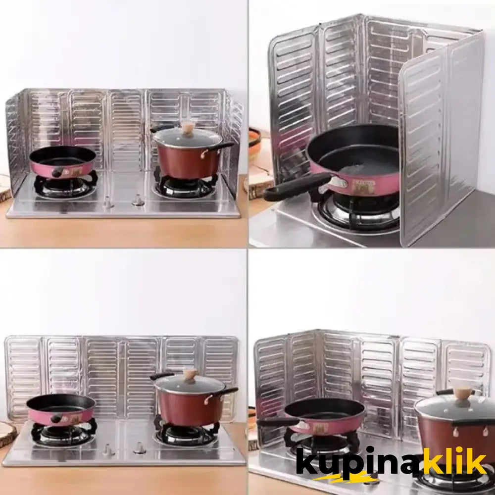 Aluminijumska zaštita od prskanja ulja tokom kuvanja