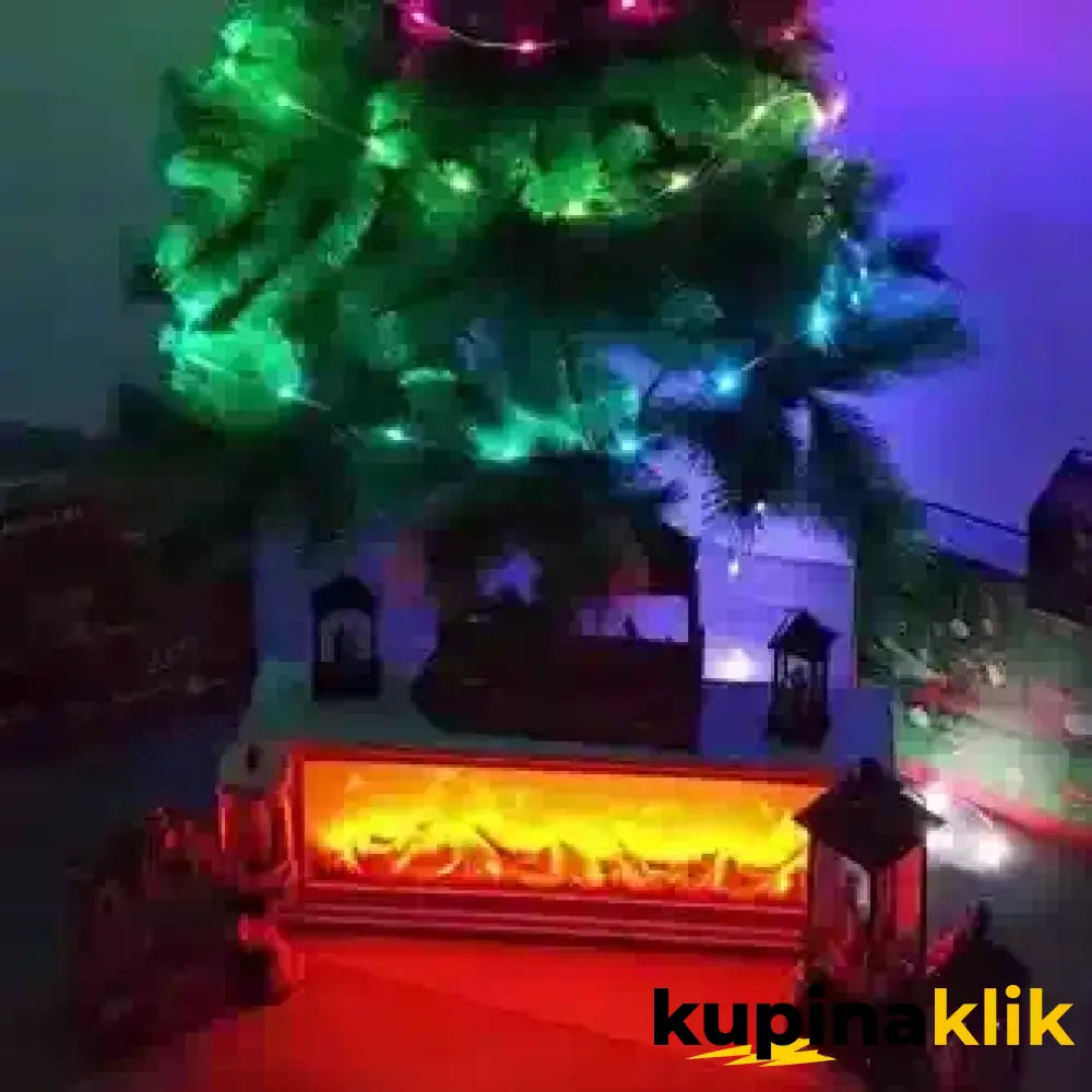 Ambijentalni LED kamin 63x12x21.8cm