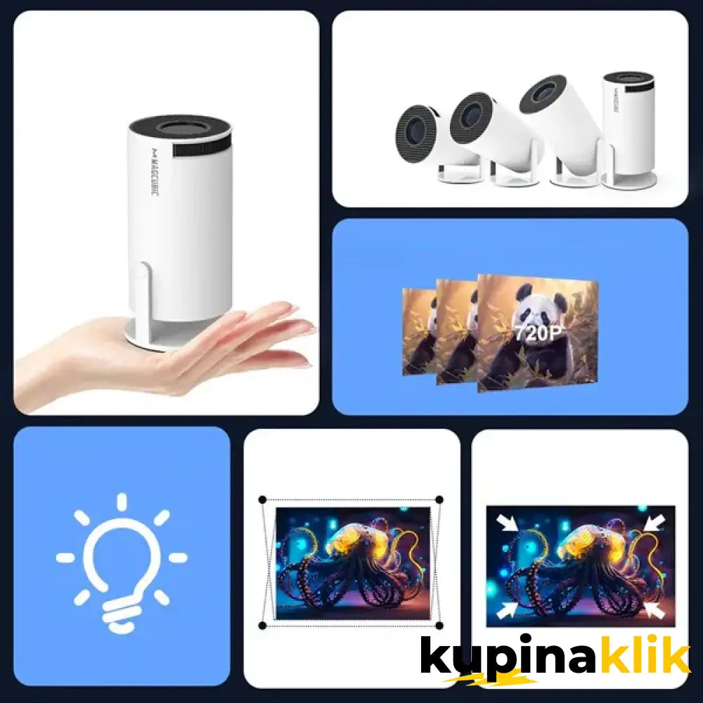 Android Smart Mini Projektor Magcubic HY300 PRO 720P