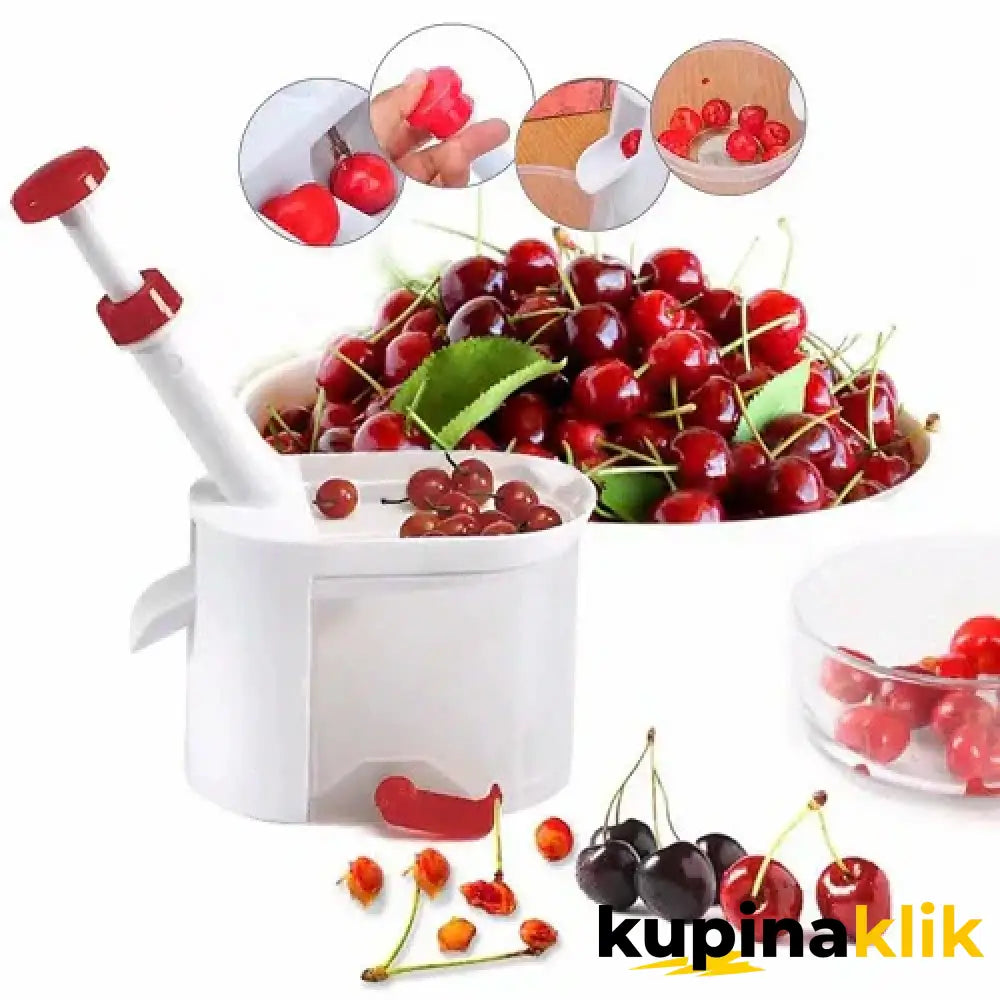 Aparat za čišćenje koštica iz višanja i trešanja