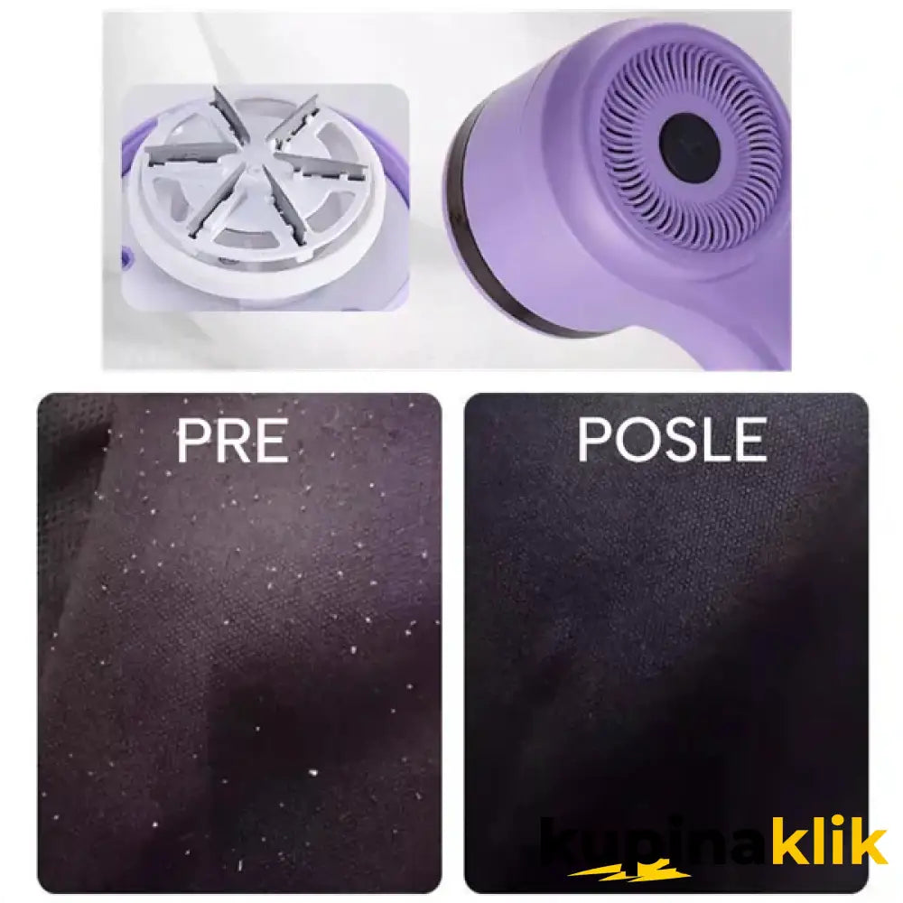 Aparat za uklanjanje dlačica i vlakana sa tkanine