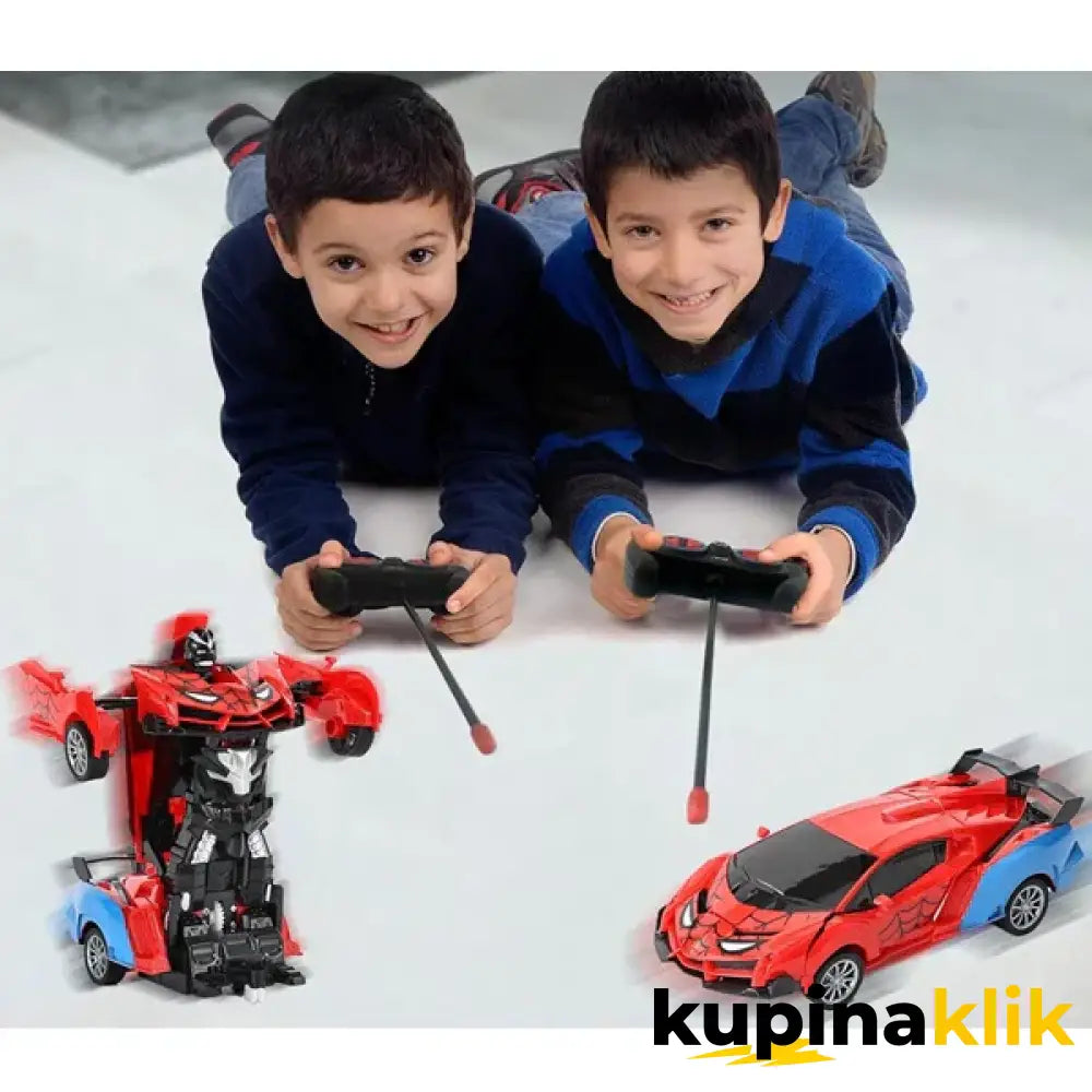 Auto transformers Spider-Man sa daljinskim upravljačem