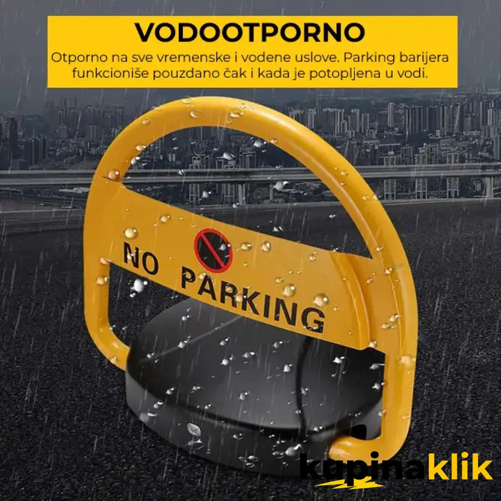 Automatska rampa za parking sa dva ključa