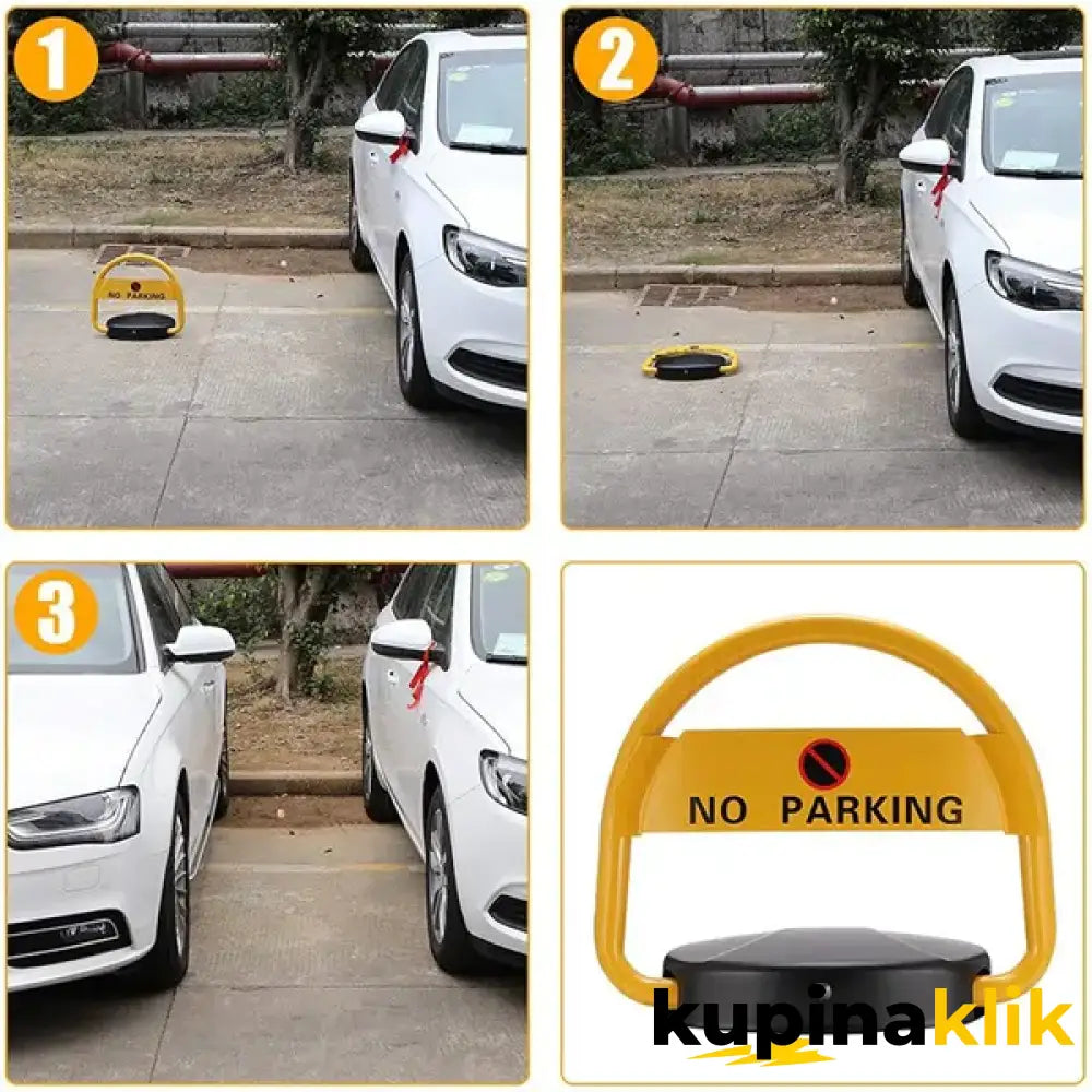 Automatska rampa za parking sa dva ključa