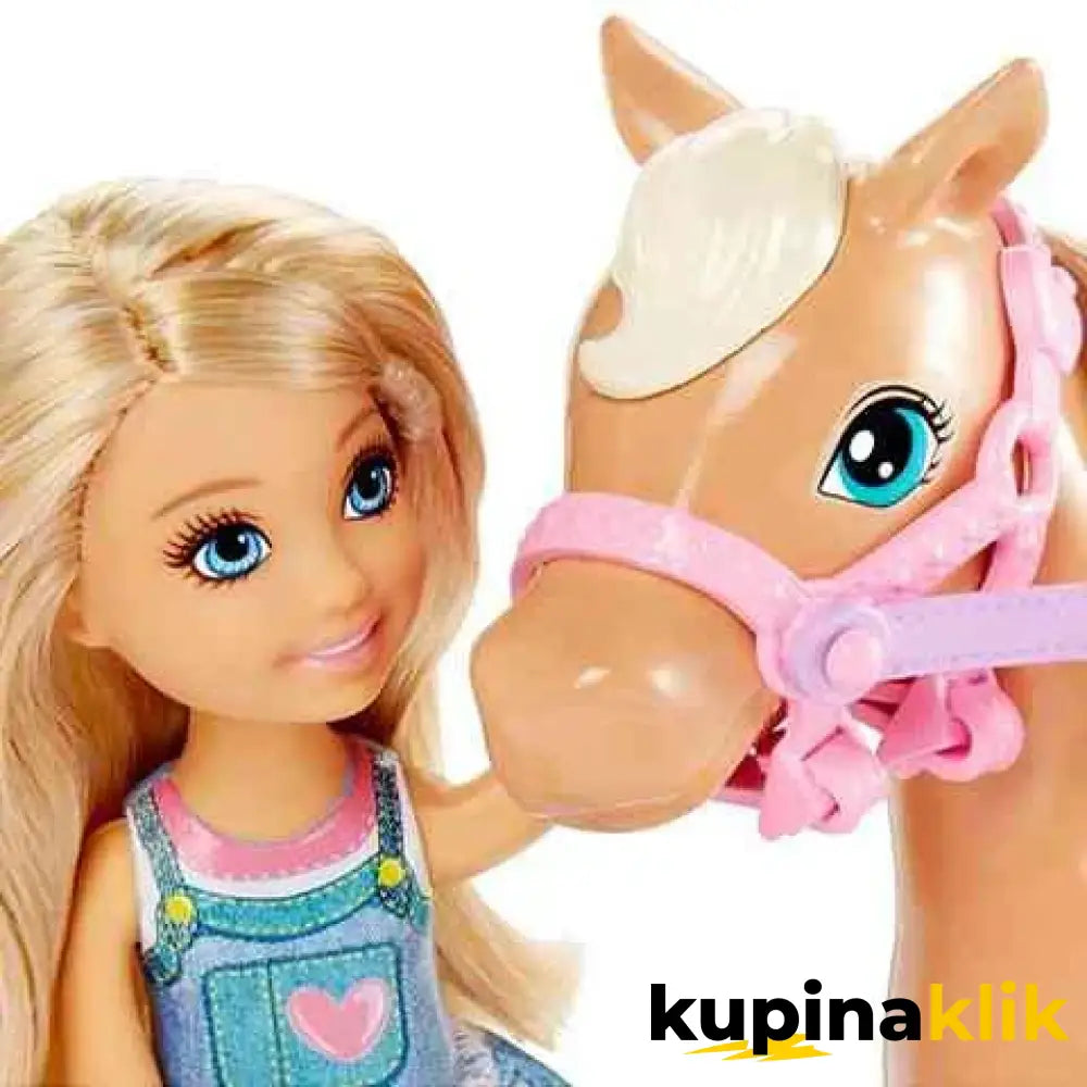 BARBIE CHELSEA LUTKA I PONI
