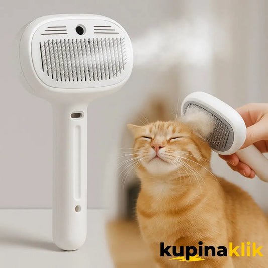 Četka za kućne ljubimce koja efikasno uklanja opalu dlaku | GROOMSY