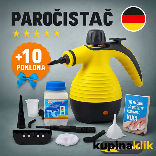 Čistač na paru paročistač + (10 POKLONA)