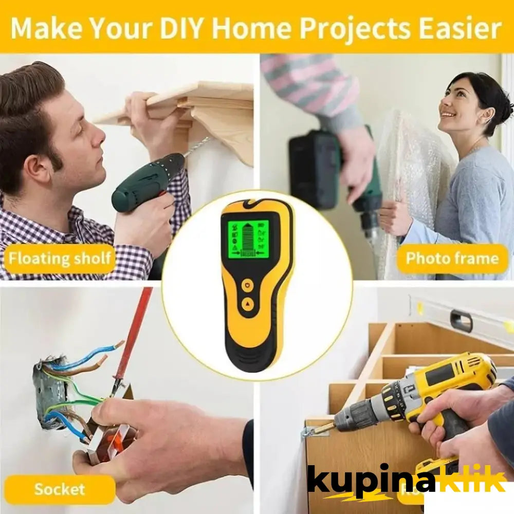 Detektor kablova i materijala u zidu