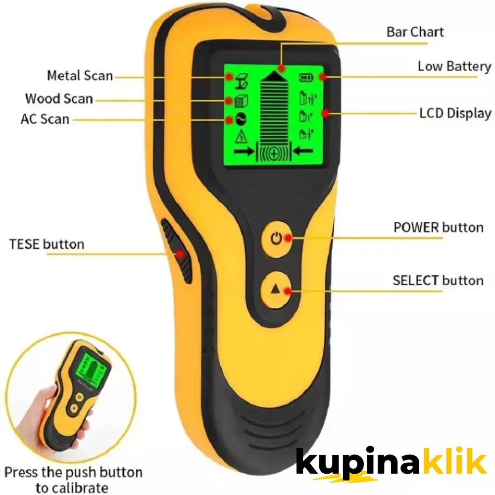 Detektor kablova i materijala u zidu
