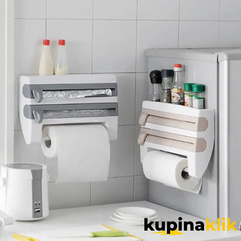 Držač za ubruse i folije - Zidni organizeri i sekač folija i ubrusa