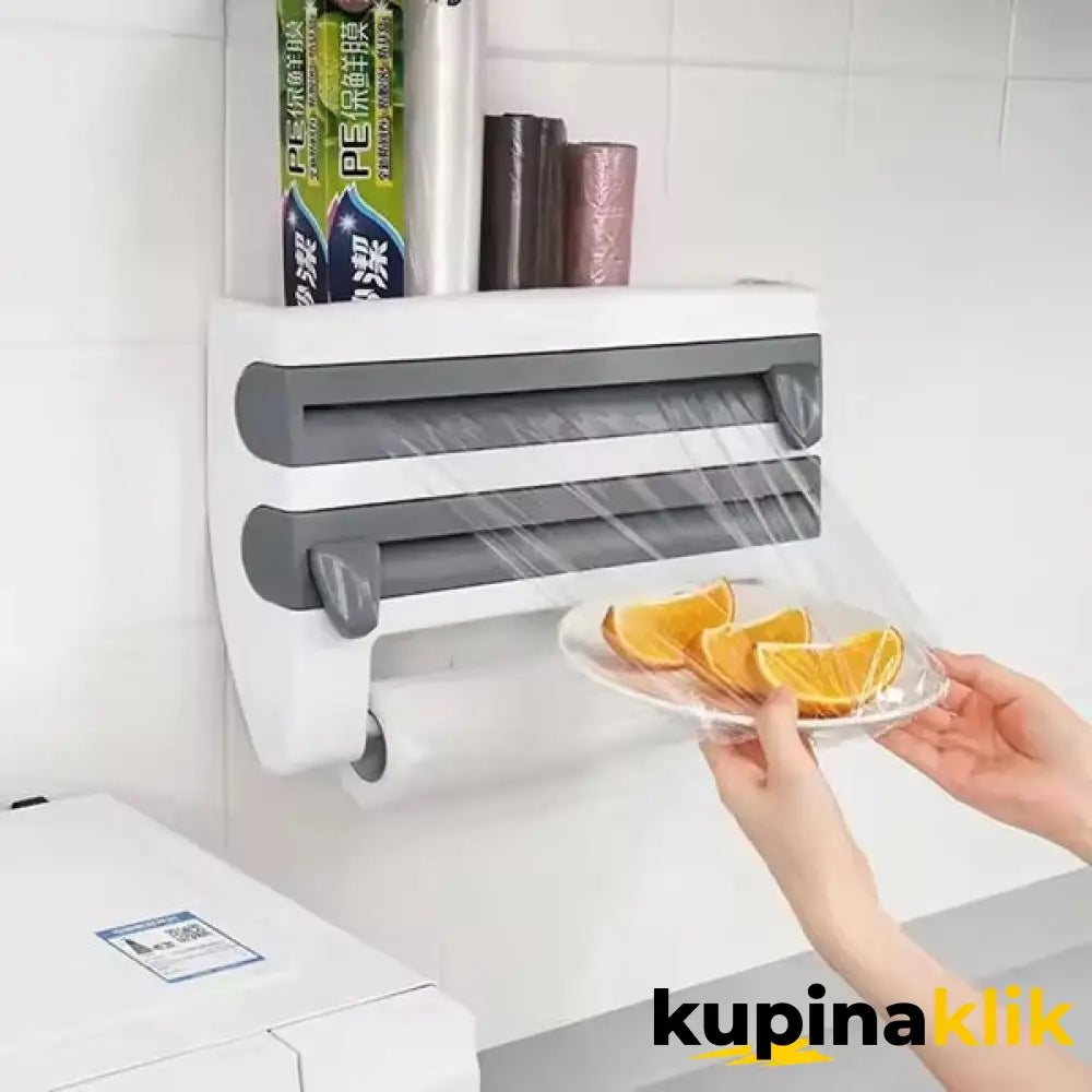 Držač za ubruse i folije - Zidni organizeri i sekač folija i ubrusa