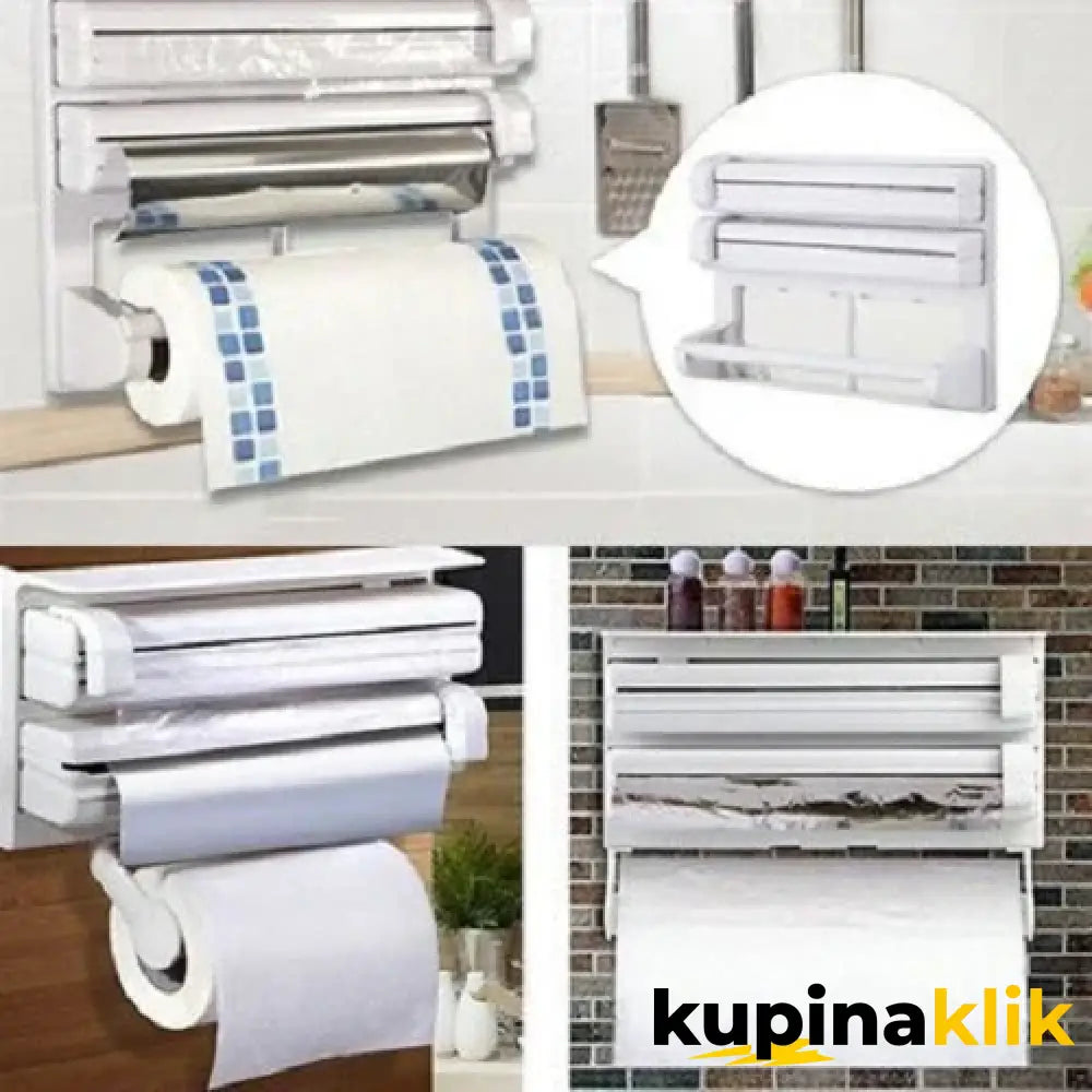 Držač za ubruse i folije - Zidni organizeri i sekač folija i ubrusa