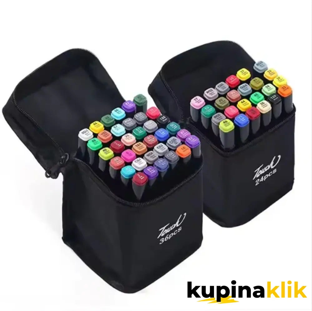 Dvostrani flomasteri za crtanje i skiciranje - markeri za crtanje