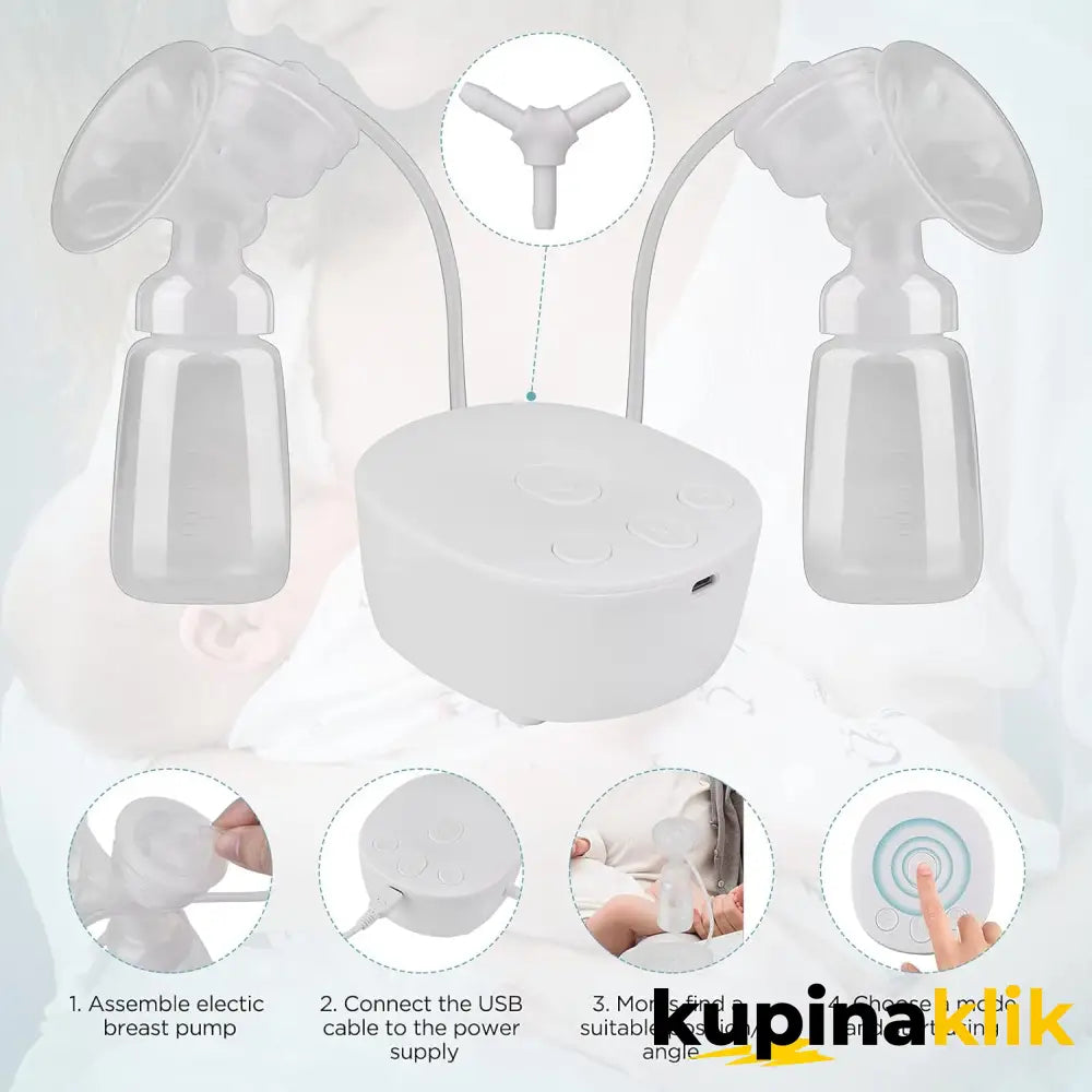 Električna dupla pumpa za dojenje “Real B”