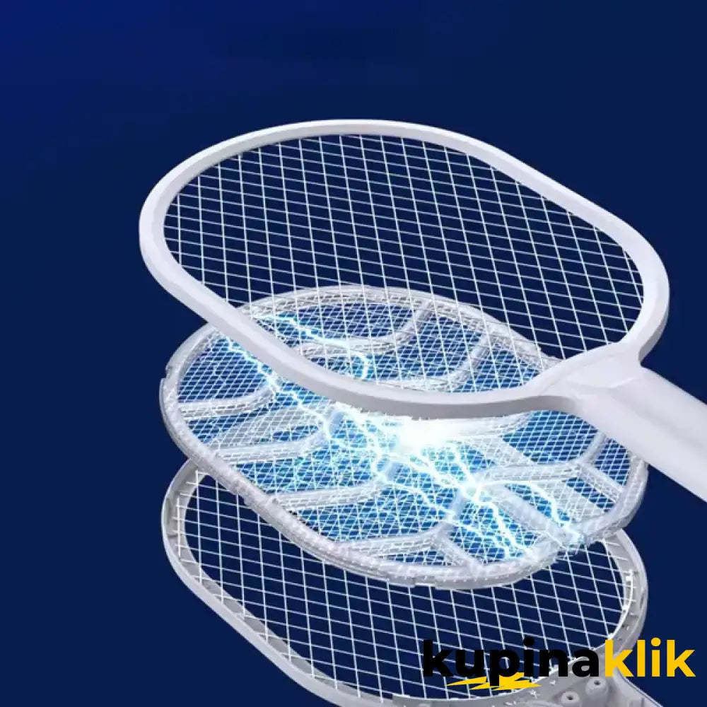 Električni reket protiv komaraca sa lampom