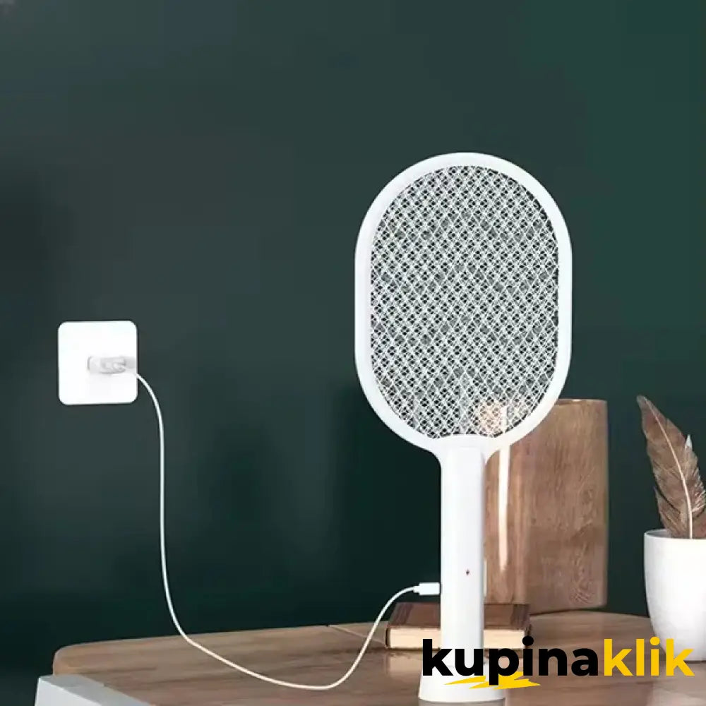 Električni reket protiv komaraca sa lampom