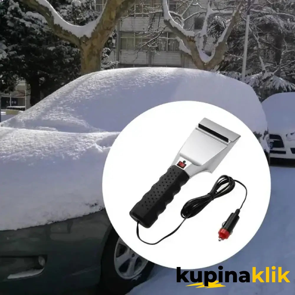 Električni strugač leda za auto