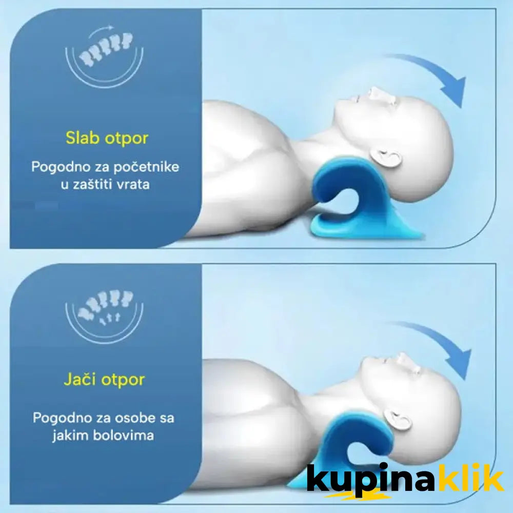 Ergonomski masažer jastuk - Ergonomski jastuk za vrat