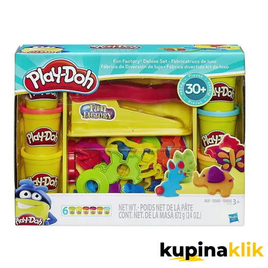 HASBRO PLAY DOH DELUXE SET SA MODLAMA I PLASTELINOM