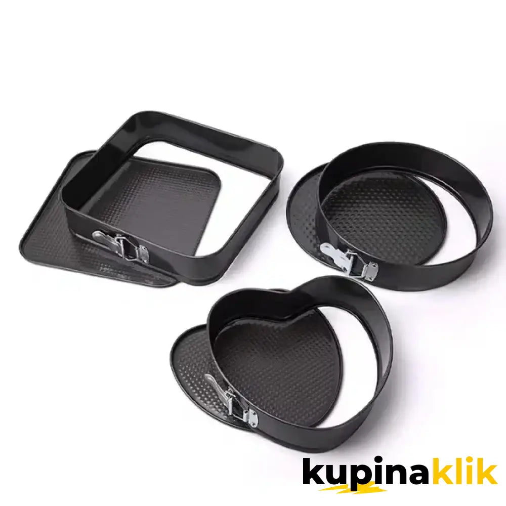 Kalupi za tortu i kolače - set 3u1