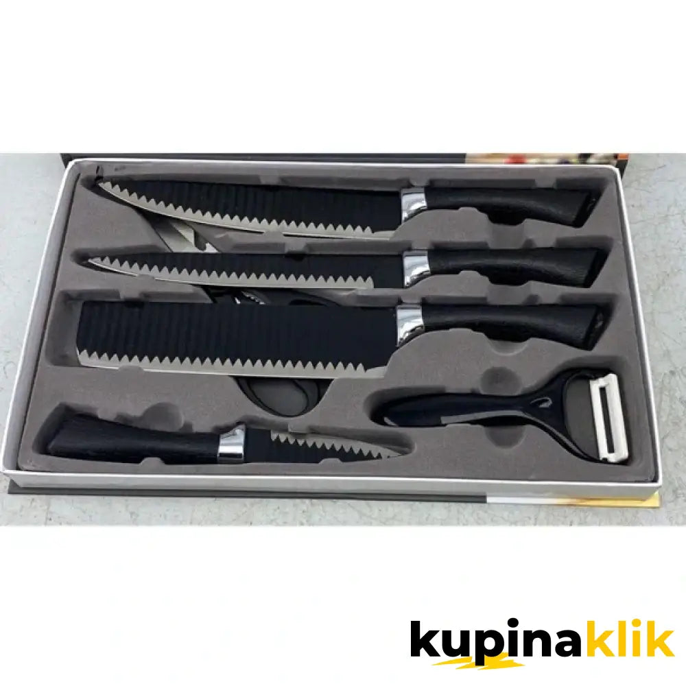 KUNZHISHENG Set Kuhinjskih Noževa (6 Delova)