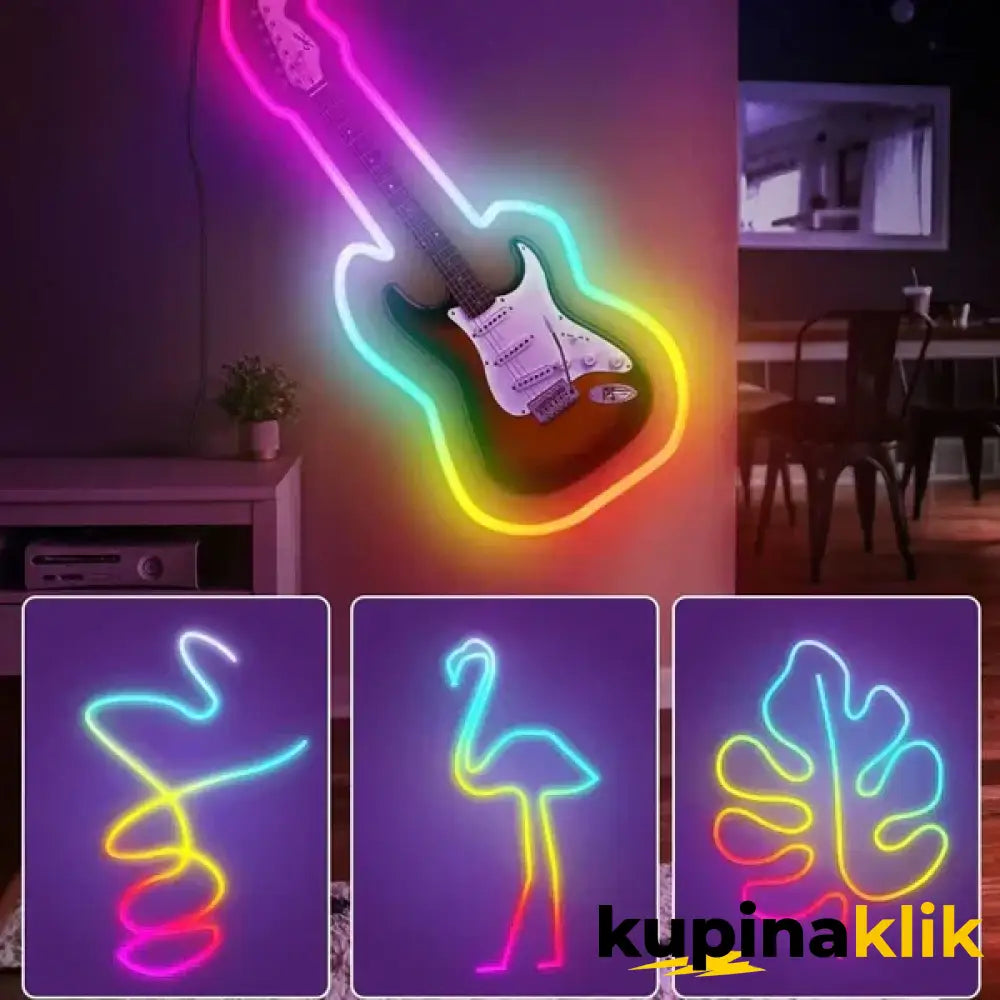 LED neon RGB traka 5m