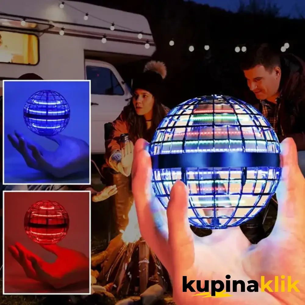 Leteći Spiner - Leteća bumerang lopta koja svetli