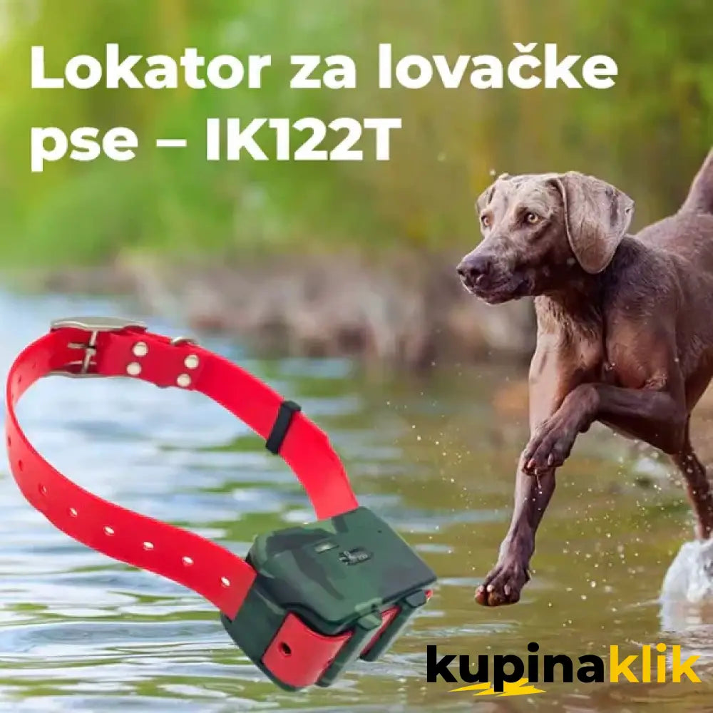 Lokator za lovačke pse - Tracker za pse IK122T 4G GPS