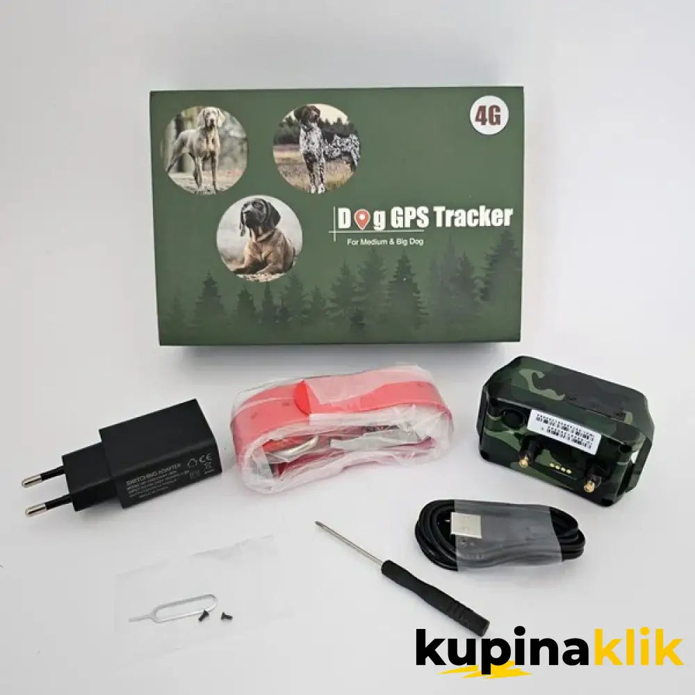 Lokator za lovačke pse - Tracker za pse IK122T 4G GPS