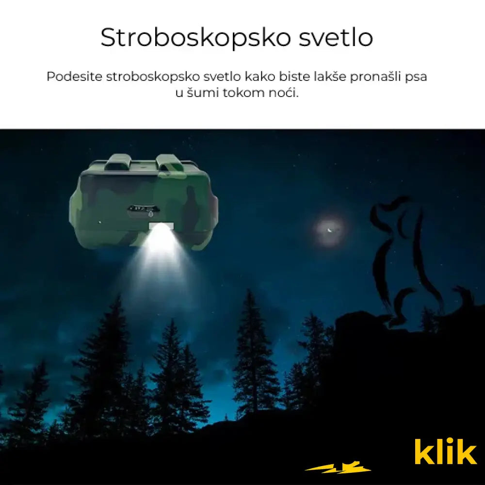 Lokator za lovačke pse - Tracker za pse IK122T 4G GPS