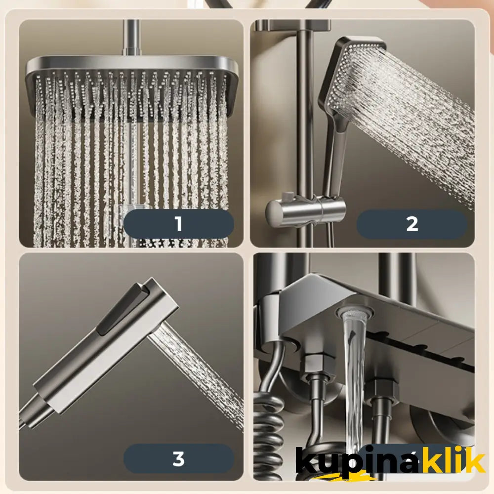 Luksuzni tuš - Baterija za tuš ili kadu u kupatilu