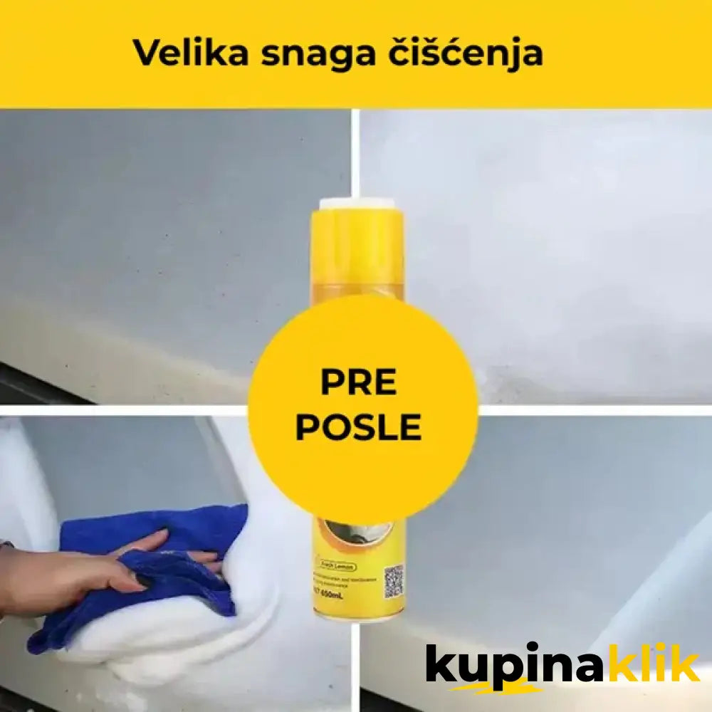 Magična pena za uklanjanje nečistoća