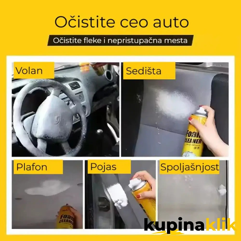 Magična pena za uklanjanje nečistoća