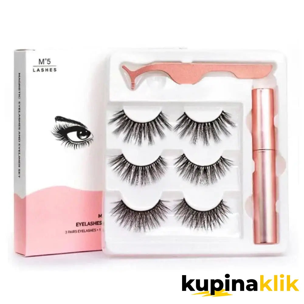 Magnetne trepavice - 3 para